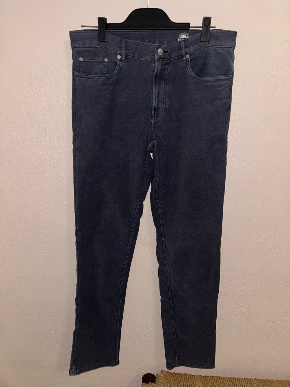 Faherty Navy Blue Chino Pants